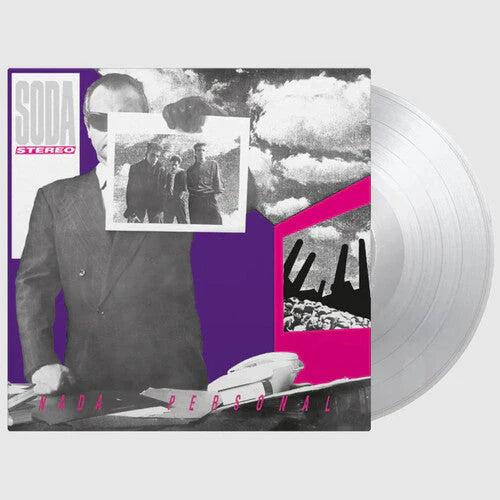 Soda Stereo - Nada Personal (Remasterizado) (Vinilo Transparente 180g, Edición Limitada)