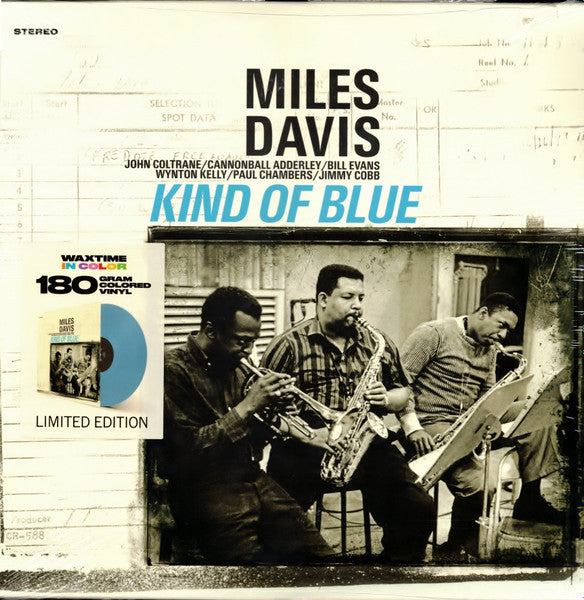 Miles Davis - Kind of Blue (180g/Limited Edition/Solid Blue Vinyl)