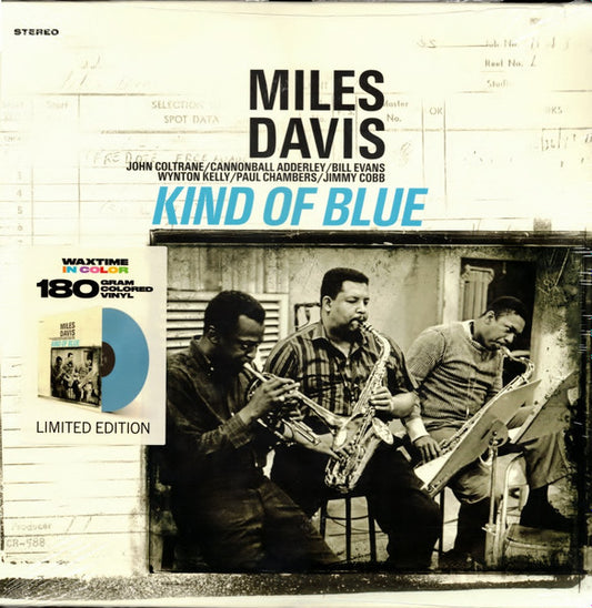 Miles Davis - Kind of Blue (180g/Limited Edition/Solid Blue Vinyl)