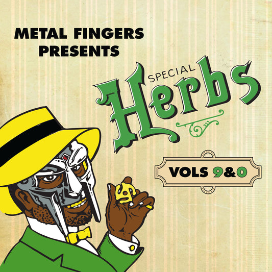 MF DOOM - Metal Fingers Presents: Special Herbs Vol. 9 & 10 (2LP, Vinilo Verde evergreen)