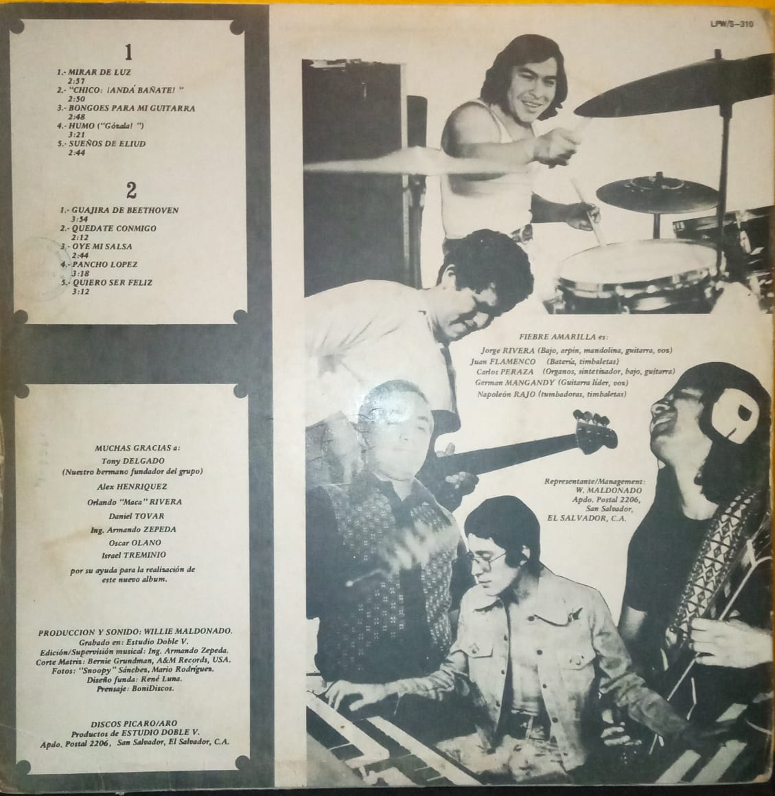 Fiebre Amarilla - La Fiebre (1974, VG+)