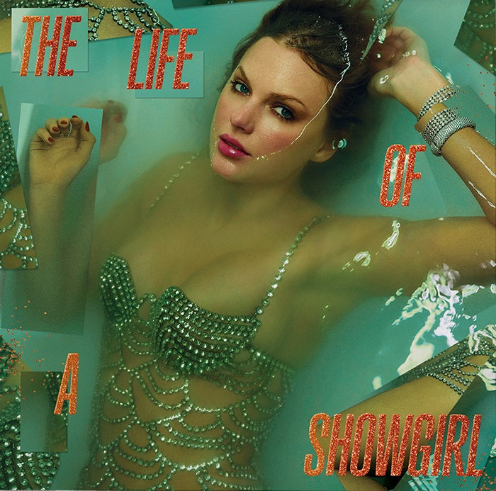Taylor Swift The Life Of A Showgirl [Sweat And Vanilla Perfume Portofino Orange Glitter Vinyl]